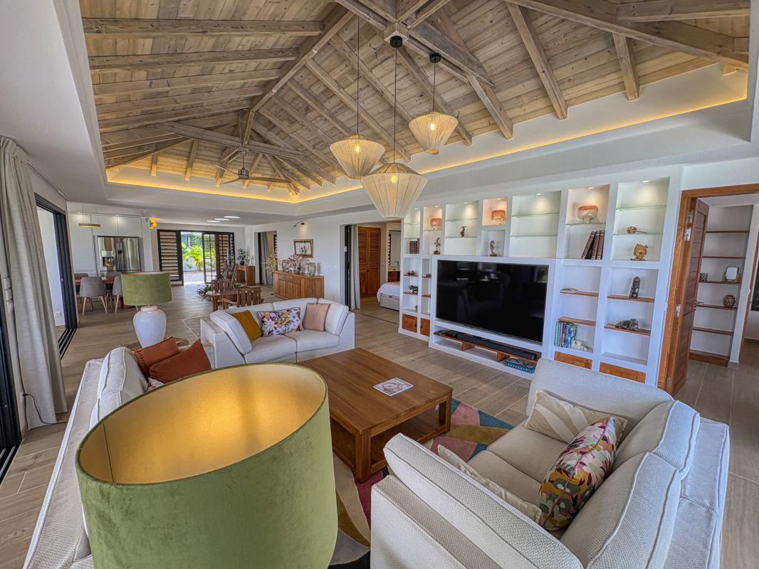 21.Location villa piscine Saint François Guadeloupe_salon